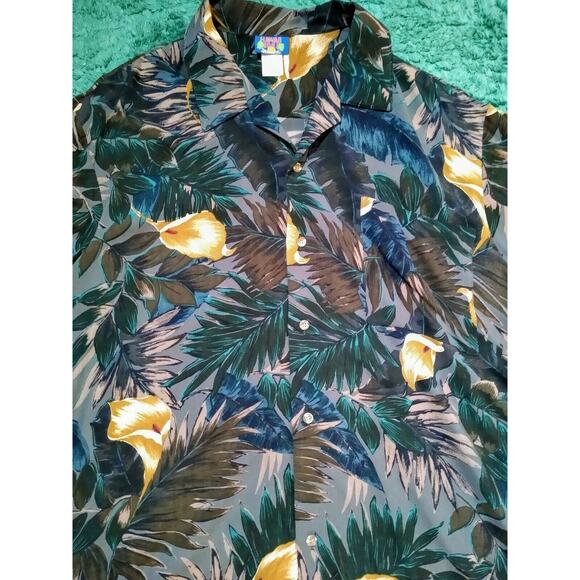 VTG LOT of 2 Reverse Print Hawaii Blues Dead Stock Large Single Stitch 80 90s - Picture 7 of 7